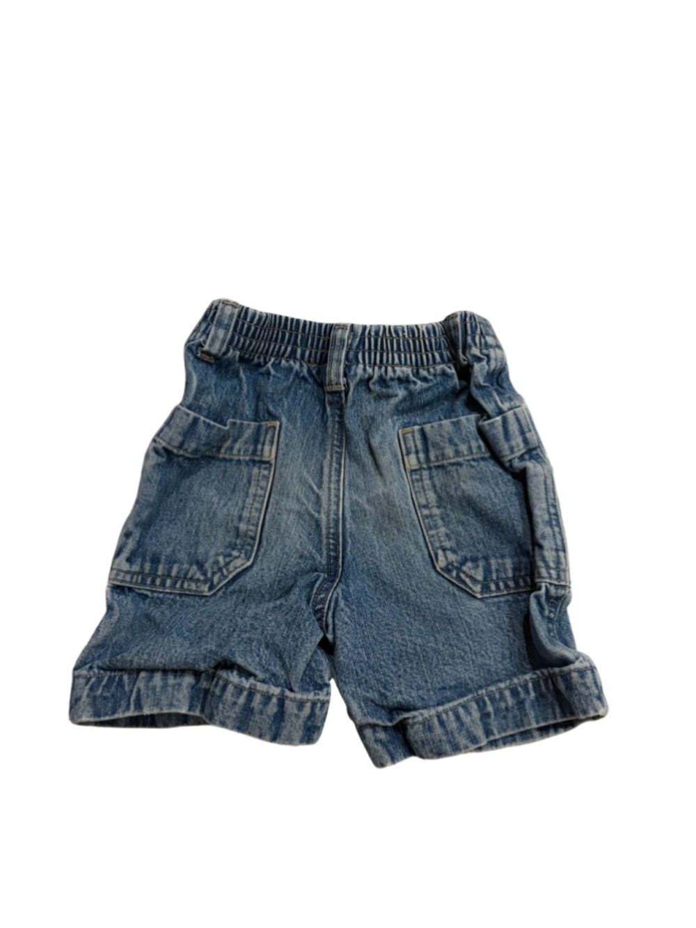 Vintage Y2K Circo Kids Baggy Denim Cargo Jorts Shorts Size 2T